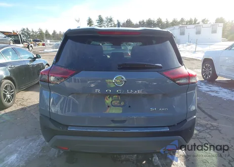 2021 Nissan Rogue Sl Intelligent Awd из США, поврежденный, VIN JN8AT3CBXMW239475